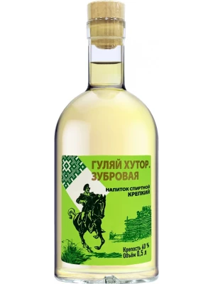 Ликер Гуляй Хутор Зубровая, крепкий напиток 0.5 л