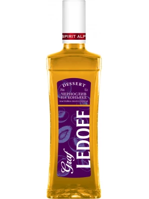 Ликер Graf Ledoff Dessert Chernosliv na Konyake 0.5 л
