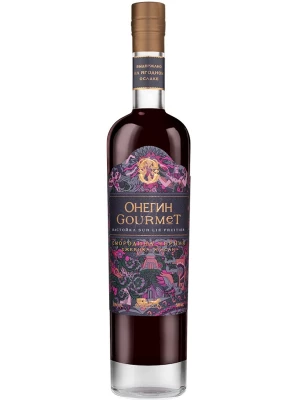 Ликер Онегин, Гурмэ Черная Смородина, Ежевика и Асаи 0.5 л