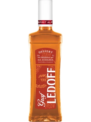 Ликер Graf Ledoff Dessert Ryabina na Konyake 0.5 л
