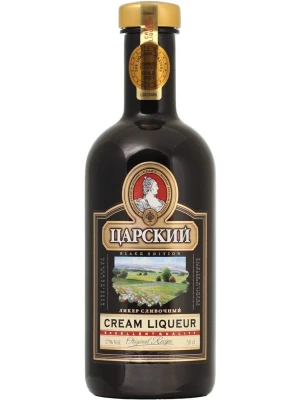 Ликер Царский Сливочный, Блэк Эдишн 0.5 л