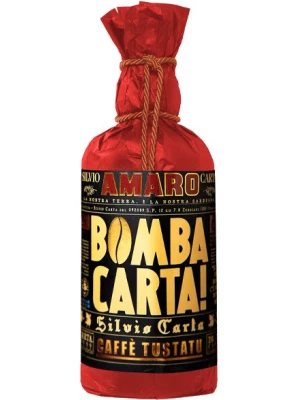 Ликер Silvio Carta, Amaro Bomba Carta Caffe Tustatu 0.7 л