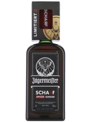 Ликер Jagermeister Scharf, set with shot 0.7 л