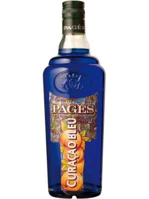 Ликер Pages Curacao Bleu 0.7 л