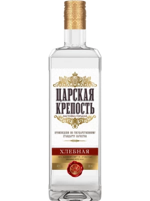 Настойка Царская Крепость Хлебная, Настойка горькая 0.5 л