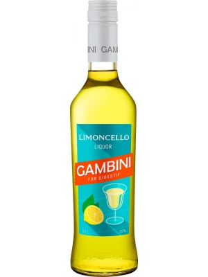 Ликер KVKZ, Gambini Limoncello 0.5 л