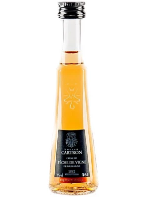 Ликер Joseph Cartron, Creme de Peche de Vigne de Bourgogne 0.03 л