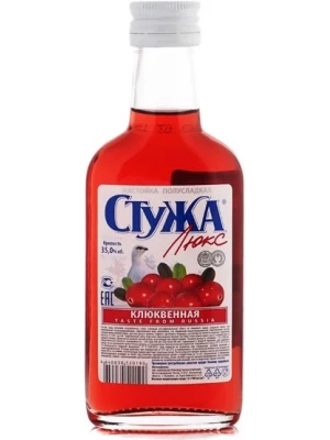 Ликер Альфа Люкс, Стужа Люкс Клюквенная 0.1 л