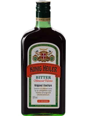 Ликер Konig Heiler Natural Herbs, Bitter 0.25 л