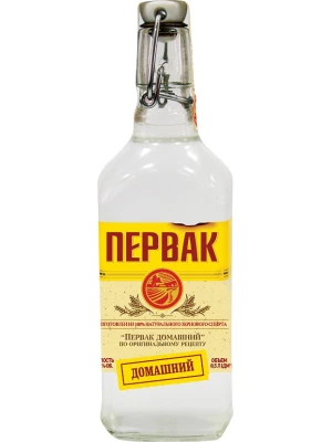 Настойка Первак Домашний, настойка горькая 0.5 л