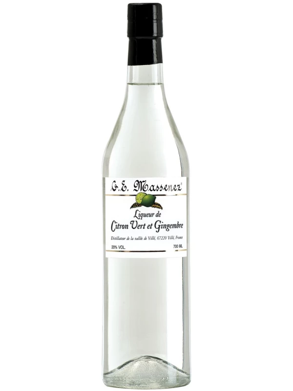 Massenez, Liqueur Citron Vert et Gingembre