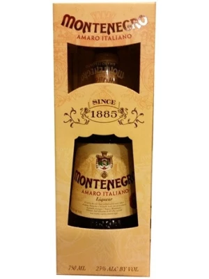 Ликер Amaro Montenegro, gift box with glass 0.7 л