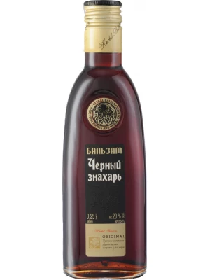 Ликер Черный знахарь Оригинальный, бальзам 0.25 л
