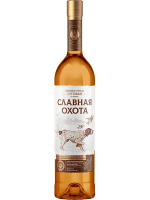Ликер Луговая Славная Охота, настойка горькая 0.5 л