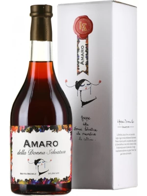 Ликер Distilleria Levi Serafino di Levi Romano, Amaro della Donna Selvatica, gift box 0.7 л