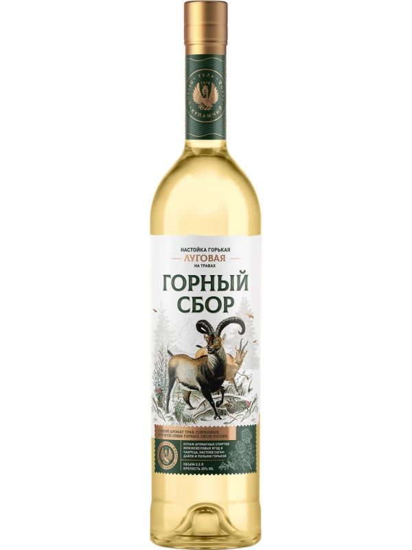 Луговая Горный Сбор, настойка горькая