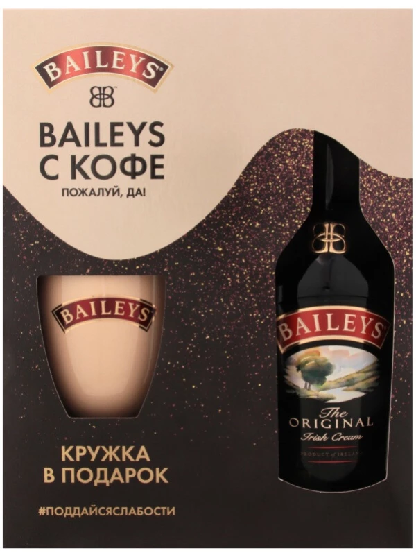 Baileys Original, gift box with cup