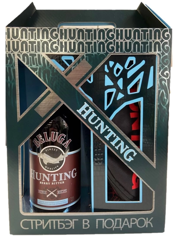 Beluga Hunting Berry Bitter, gift box with waist bag