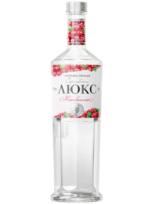 Ликер Сормовская Люкс Клюквенная, настойка горькая 0.5 л