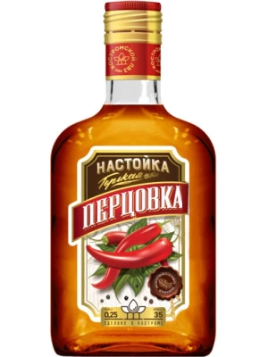 Ликер Костромской ЛВЗ, Перцовка, настойка горькая 0.25 л