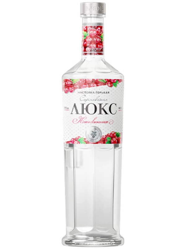 Сормовская Люкс Клюквенная, настойка горькая