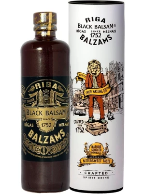 Ликер Riga Black Balsam, gift tube 0.5 л
