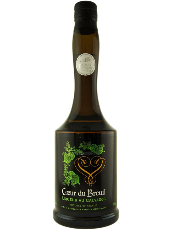 Chateau du Breuil, Coeur du Breuil Liqueur au Calvados, Pays d'Auge AOC