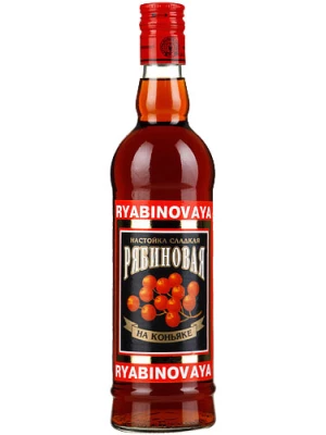 Ликер Рябиновая На коньяке 0.5 л