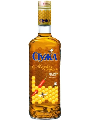 Ликер Стужа Медовая с перцем 0.5 л