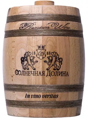 Ликерное вино Черный Полковник, в бочонке 1.4 л
