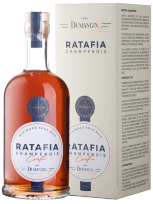 Ликерное вино Dumangin J. Fils, Ratafia Champenois Craft, gift box 0.7 л