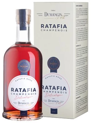 Ликерное вино Dumangin J. Fils, Ratafia Champenois Delicatesse, gift box 2020, 0.7 л
