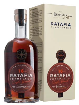 Ликерное вино Dumangin J. Fils, Ratafia Champenois Single Barrel 16 Years Old, gift box 2004, 0.7 л