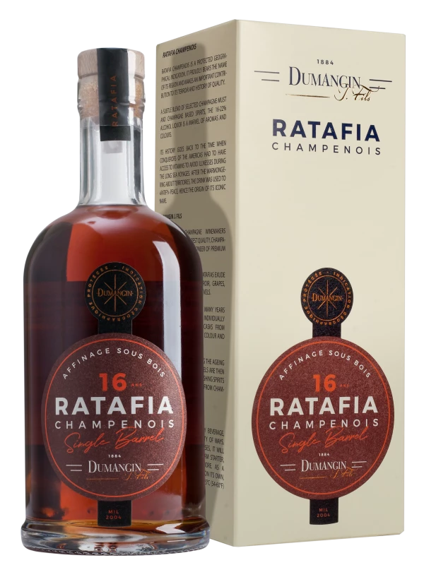 Dumangin J. Fils, Ratafia Champenois Single Barrel 16 Years Old, gift box