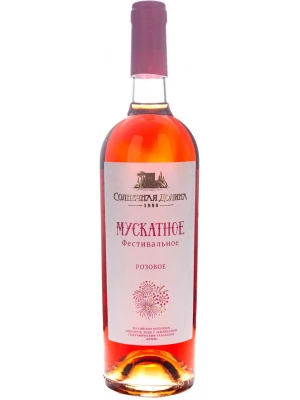 Ликерное вино Мускатное Фестивальное 0.75 л