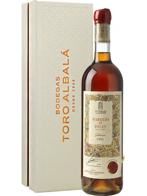 Ликерное вино Toro Albala, Marques de Poley Amontillado Seleccion, Montilla-Moriles DOP 1951, 0.75 л