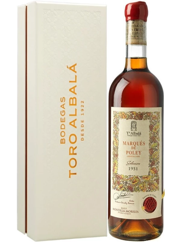Toro Albala, Marques de Poley Amontillado Seleccion, Montilla-Moriles DOP, gift box