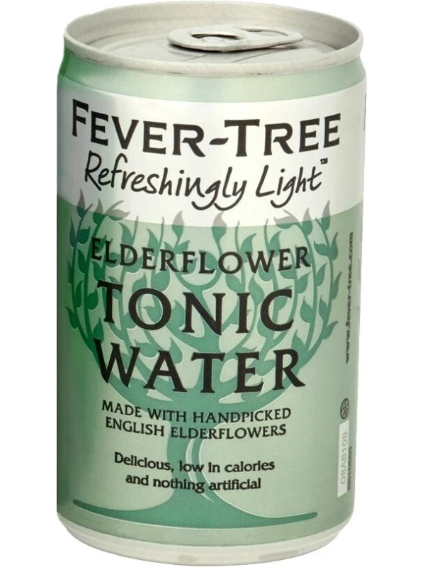 Fever-Tree, Elderflower Tonic, in can