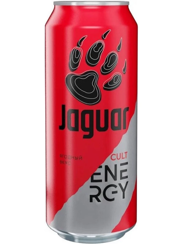 Jaguar Cult, Energy Drink, in can
