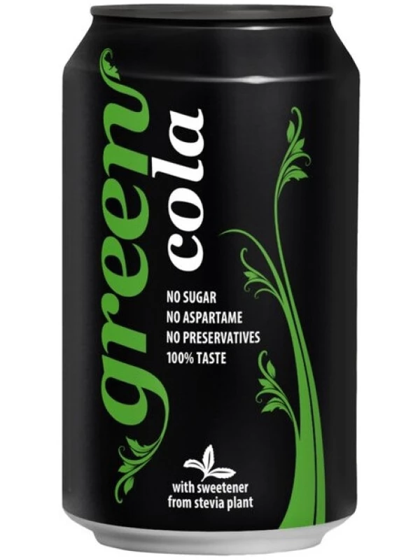 Green Cola, in can