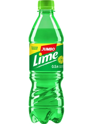 Лимонад Jumbo Lime, PET 0.5 л