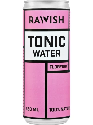 Лимонад Rawish Tonic Water Floberry, in can 0.33 л