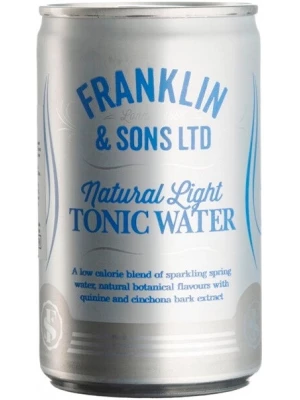 Лимонад Franklin & Sons, Natural Light Tonic, in can 0.15 л