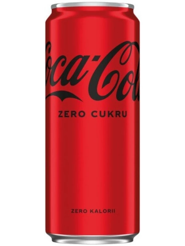 Coca-Cola Zero Sugar (Poland), in can slim
