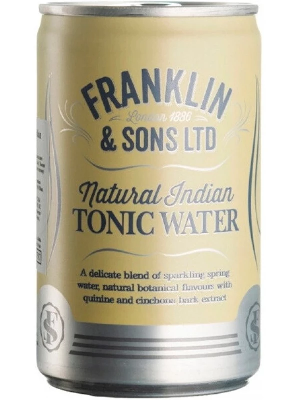 Franklin & Sons, Natural Indian Tonic, in can
