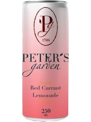 Лимонад Peter's Garden Red Currant Lemonade, in can 0.25 л