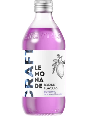 Лимонад Starbar Craft Blueberries, Lemon and Lavender, Glass 0.33 л