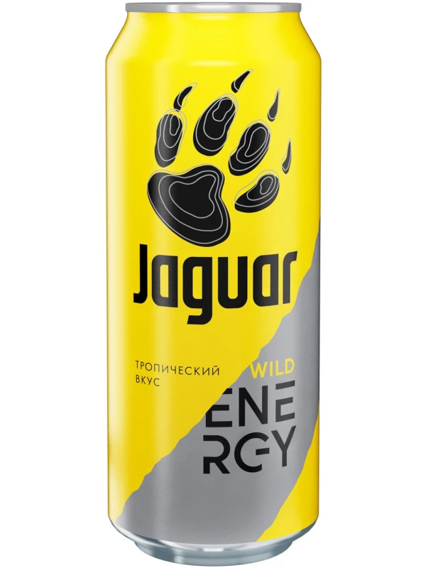 Jaguar Wild, Energy Drink, in can