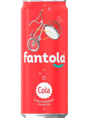 Лимонад Fantola Cola, in can 0.33 л