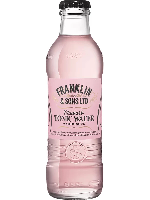 Franklin & Sons, Rhubarb with Hibiscus Tonic